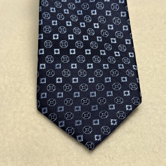 Joseph Abboud Blue 100% Silk Men’s Neck Tie 60" X 3" - Picture 2 of 9